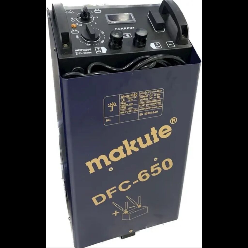 Makute Akkumulyator Şarj Aləti (Elektrikli) – Model DFC-650 Peşəkar — Avtomobil aləti, Bakı