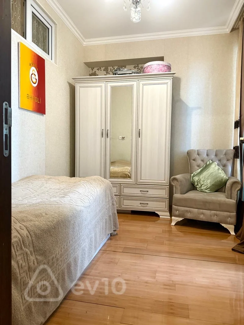 3 otaqlı mənzil, 70 m², X. Natavan küçəsi — Mənzil, Bakı (9)