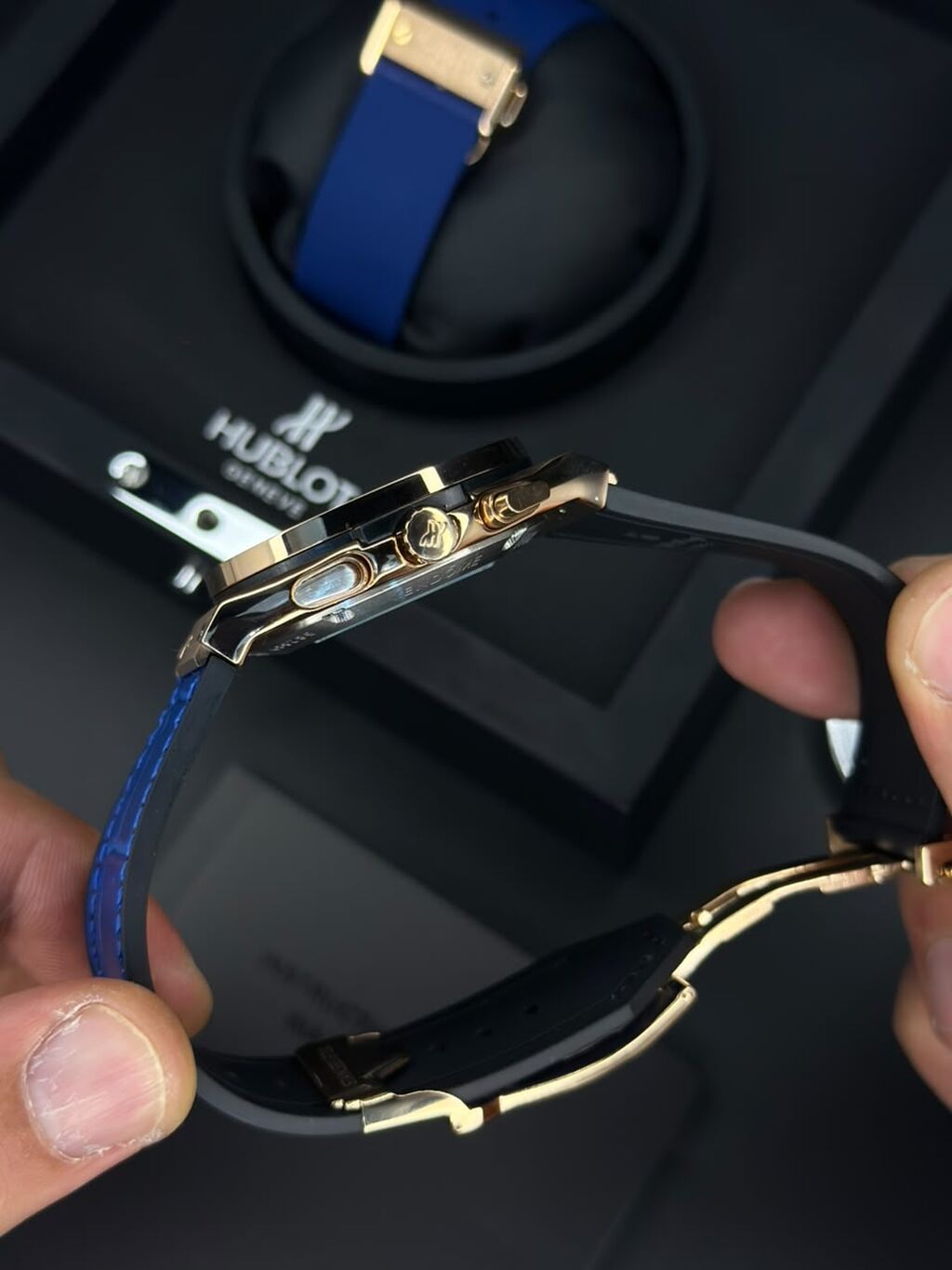 Yeni, Qol saatı, Hublot, rəng - Mavi — Qol saatları, Bakı (8)
