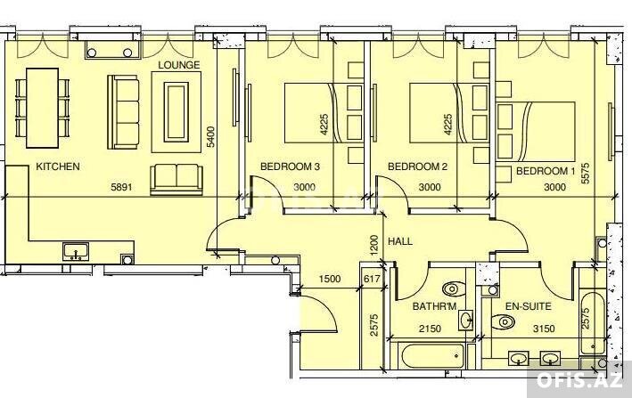 Yeni tikili Satılır Xətai r., Xətai m., 3 otaq, 110 m² — Mənzil, Bakı (2)
