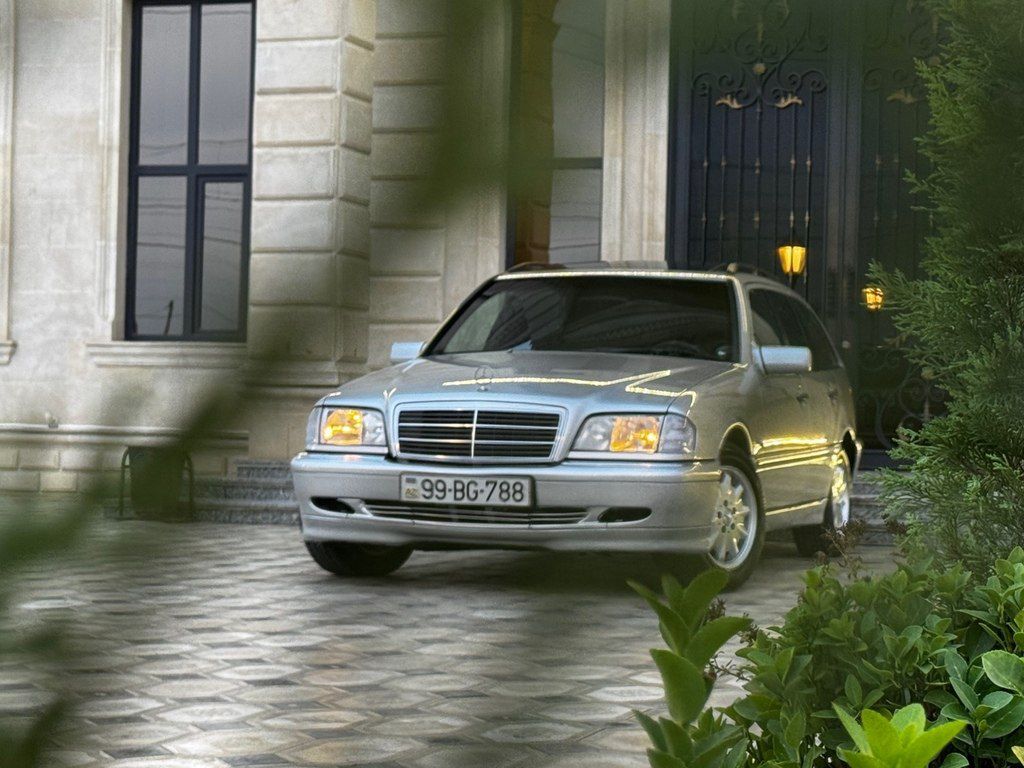 Mercedes C 220, 2.2 L, 1999 il, 378 000 km 99-BG-788 — Avtomobillər, Saatlı (2)