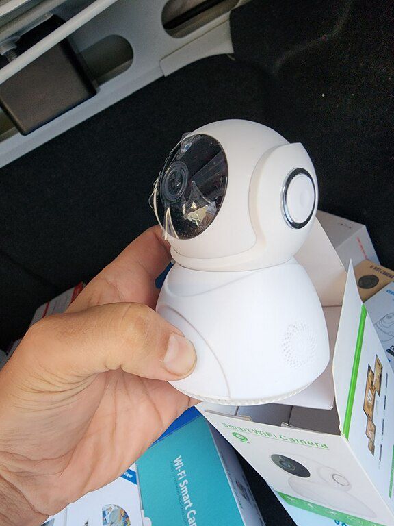 Wi-Fi PTZ kamera 360°FHD 3MP+32GB — Ağıllı ev və təhlükəsizlik, Bakı (9)