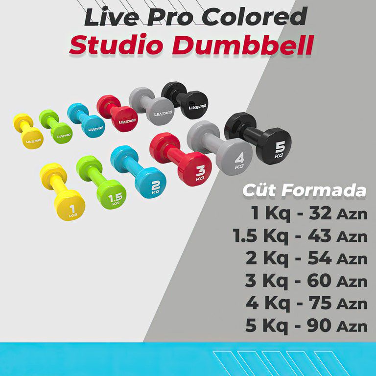 Qantellər dəsti "Barbell and Dumbbell" — İdman, hobi, istirahət, Bakı (12)