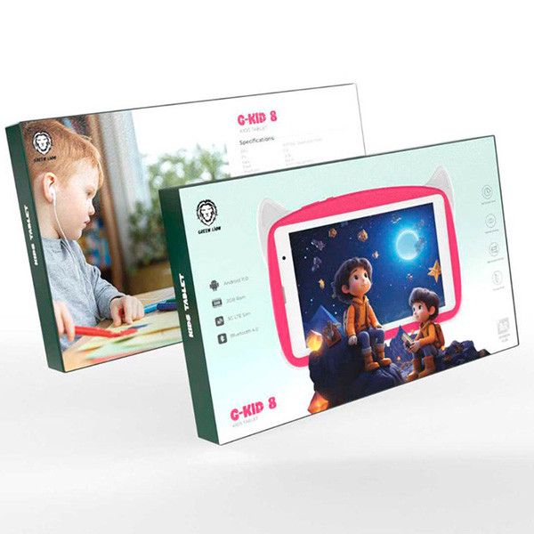 Green Lion G-kıd 8 Kid's Learning Tablet 8" (2/64GB) Dark Pink — Planshetlər, Bakı (3)