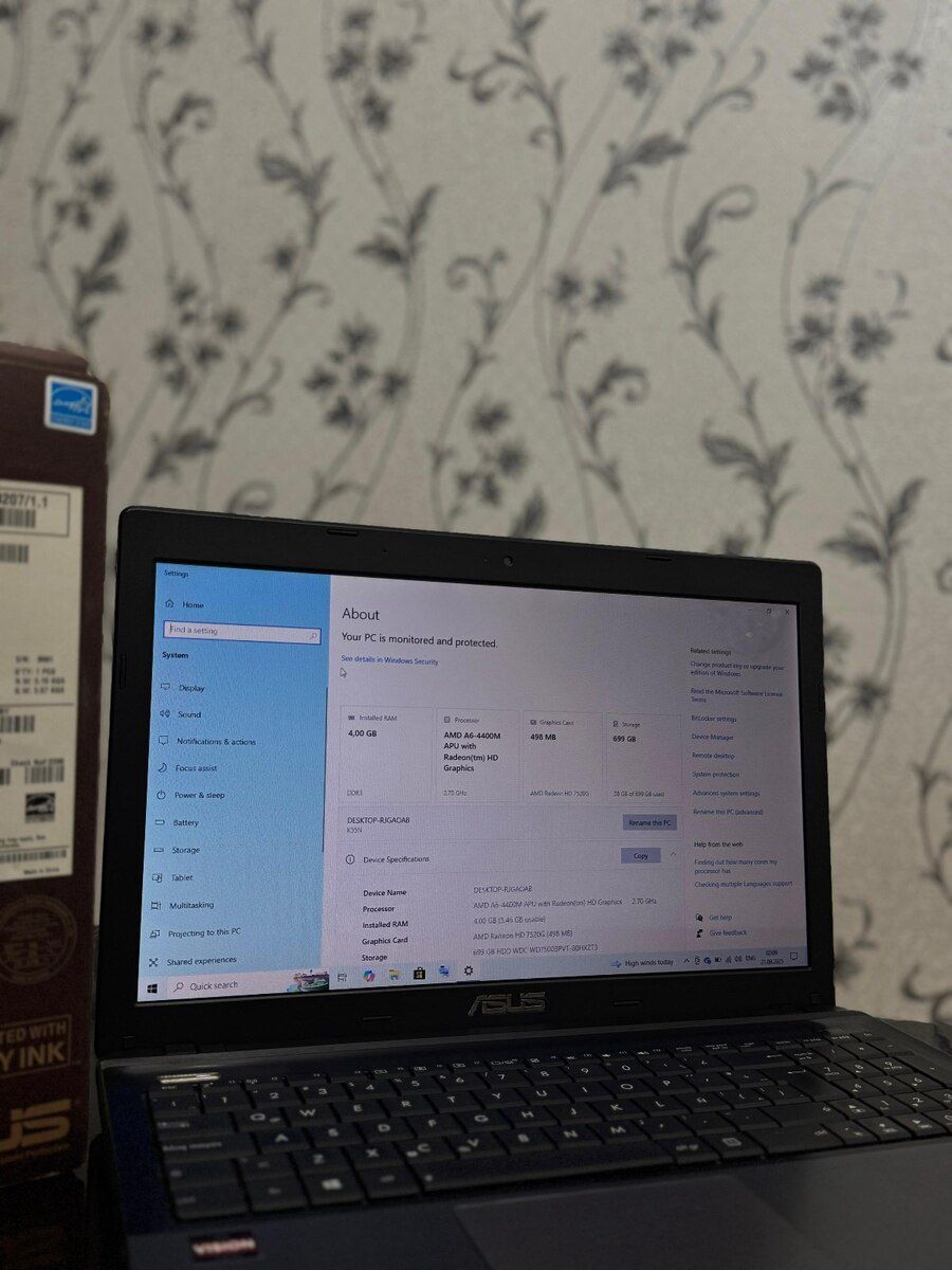 Noutbuk Asus — Noutbuklar, Bakı (2)