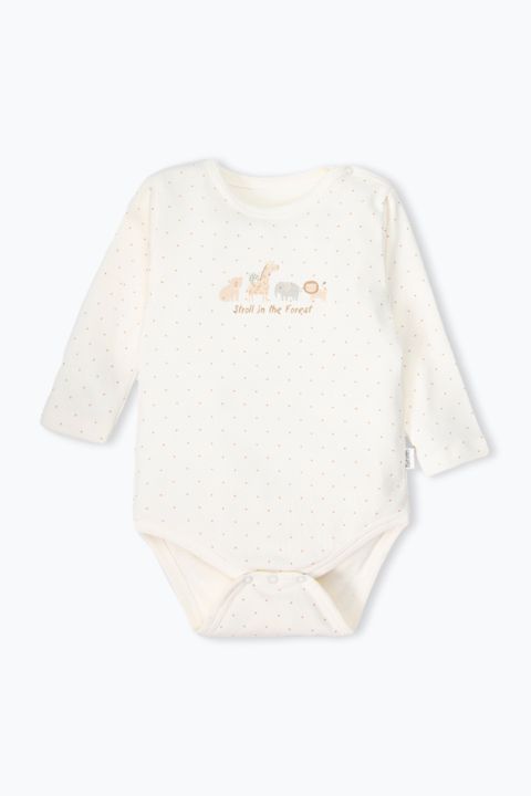 Bodi Bebetto T4321, bej, pambıq, ölçü 18-24 ay — Bakı
