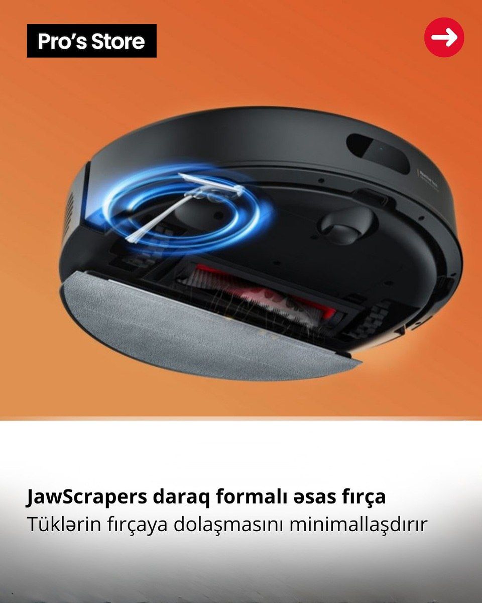 Robot-tozsoran Roborock S8 Pro — Ev texnikası, Bakı (8)