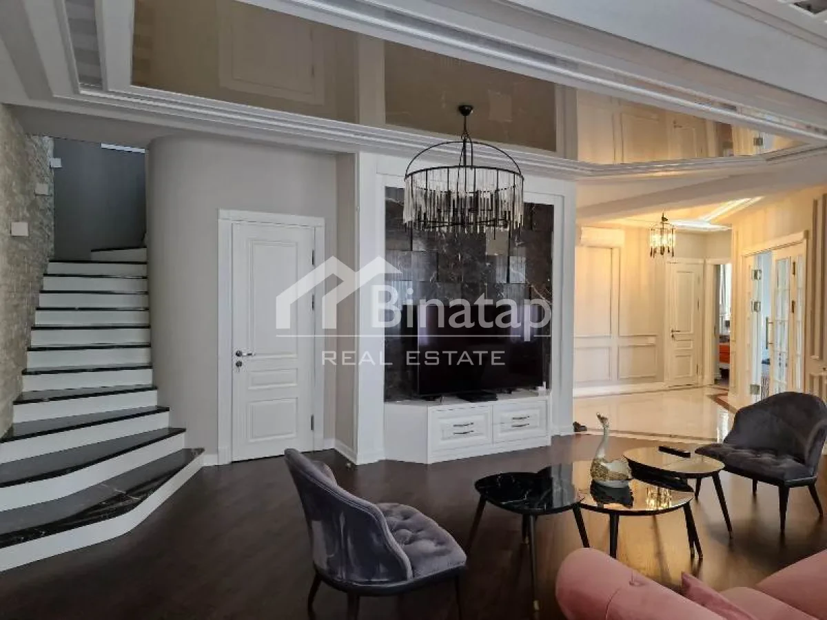 Satılır 5 otaqlı yeni tikili 260 m², İnşaatçılar metrosu, Yasamal rayonu — Mənzil, Bakı (4)