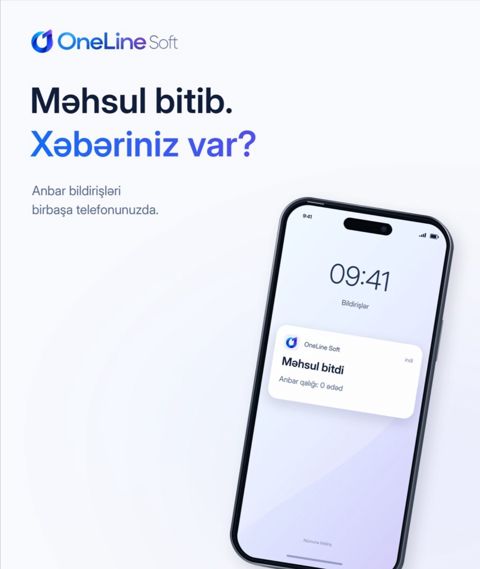 Bildirişli kassa proqramı — Bakı