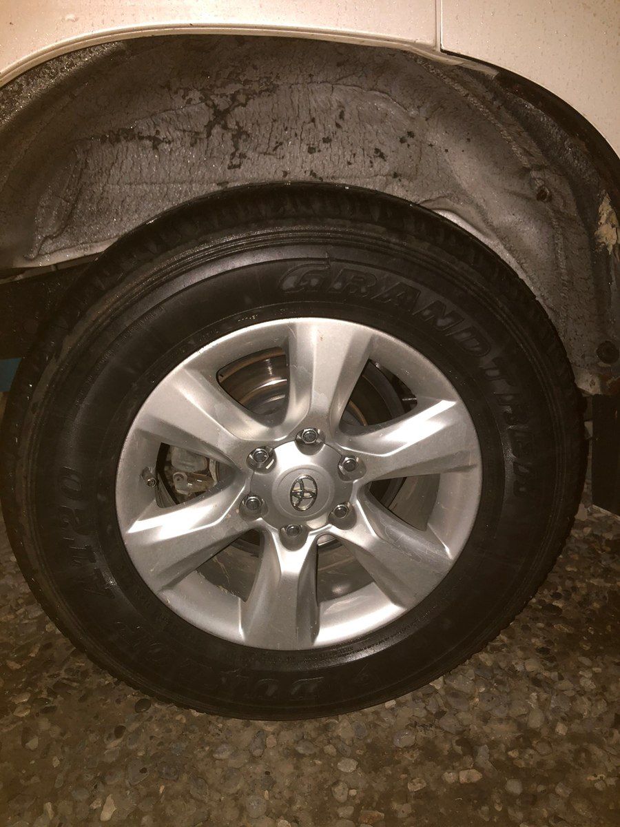 Toyota Prado təkərləri 265/65 R17 — Ehtiyat hissələri və aksesuarlar, Quba (2)
