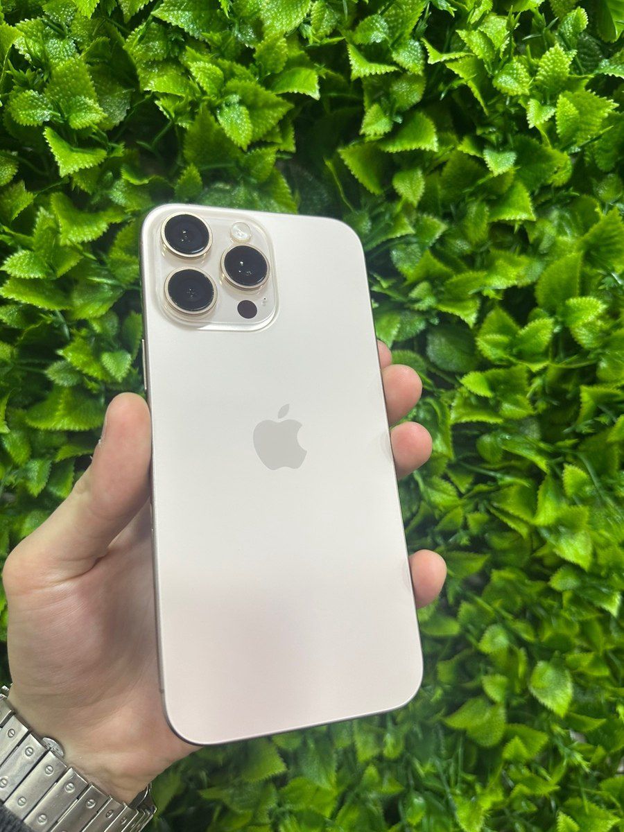 Apple iPhone 16 Pro Max Desert Titanium 256GB/8GB — Smartfonlar, Bakı (2)