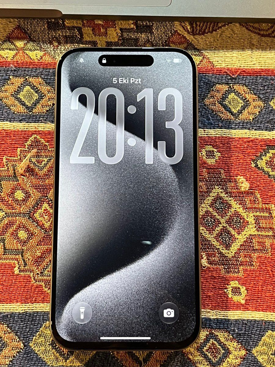 Apple iPhone 15 Pro Natural Titanium 128GB/8GB — Smartfonlar, Bakı (2)