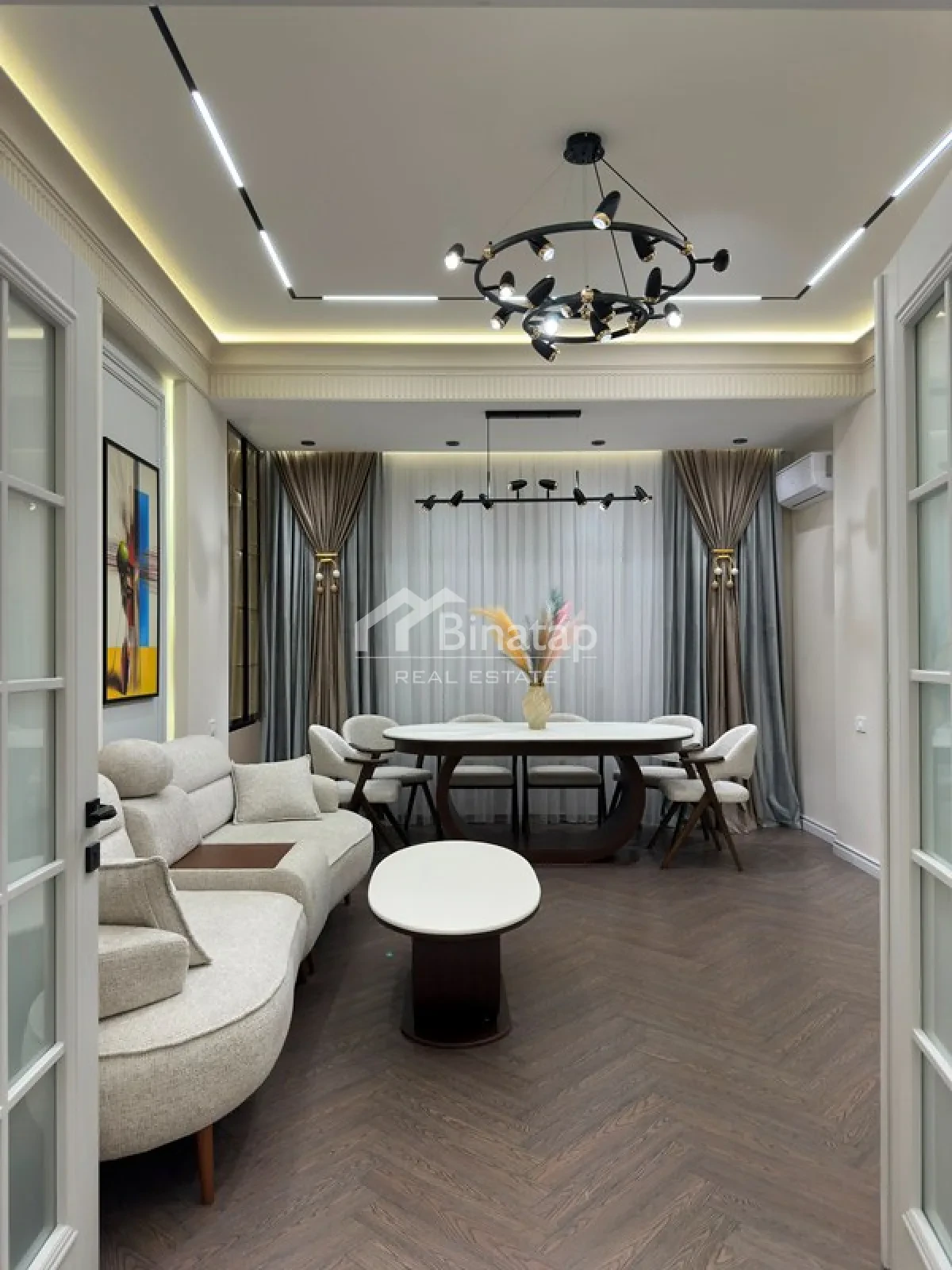 Satılır 3 otaqlı yeni tikili 133 m², Nizami metrosu, Nəsimi rayonu — Abdullayev Emil — Apartment