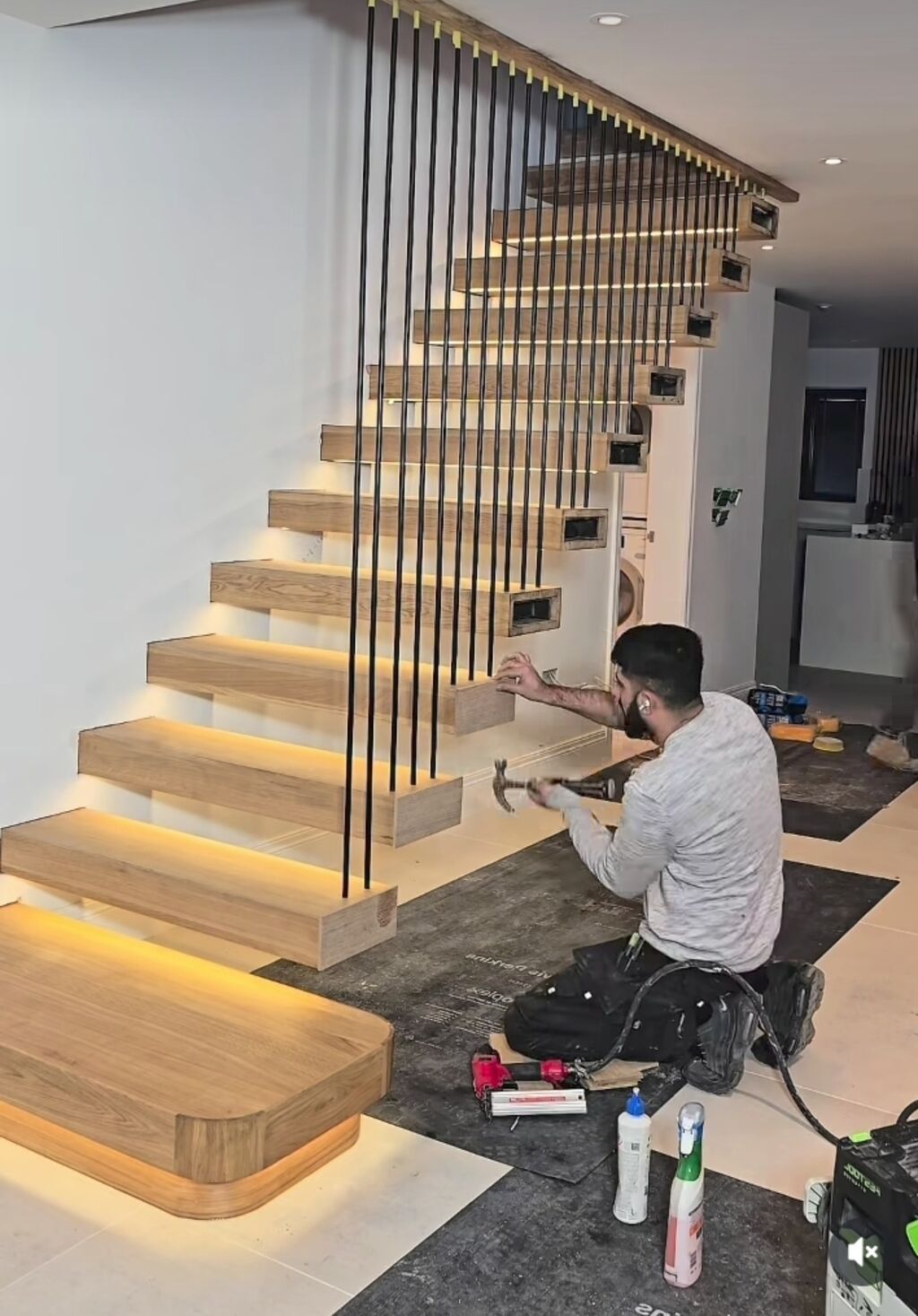 Yeni Pilləkən məhəccəri, Taxta, Ödənişli çatdırılma — Nərdivanlar, Bakı