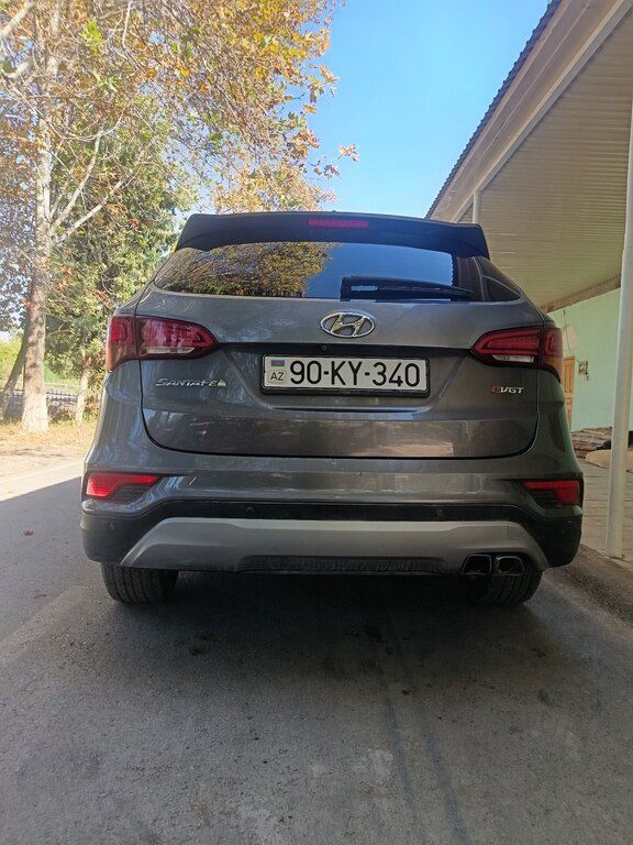Hyundai Santa Fe, 2.0 L, 2016 il, 128 723 km 90-KY-340 — Avtomobillər, Ağdaş (3)