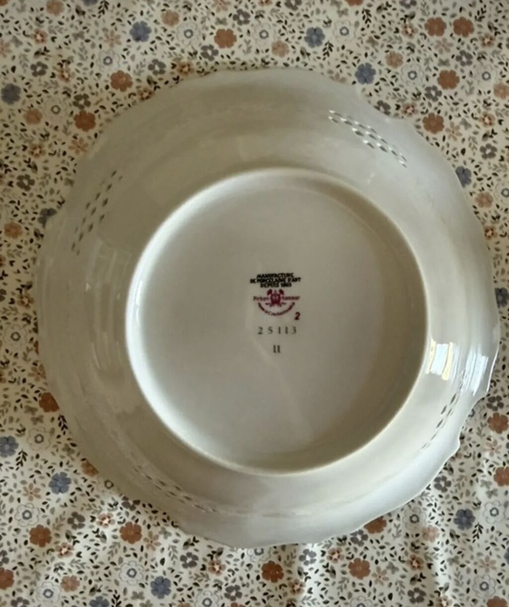 Porcelain qab – hand-painted Çexoslovakiya. Farfor Чехословацкий — Süfrə qabı, Bakı (2)
