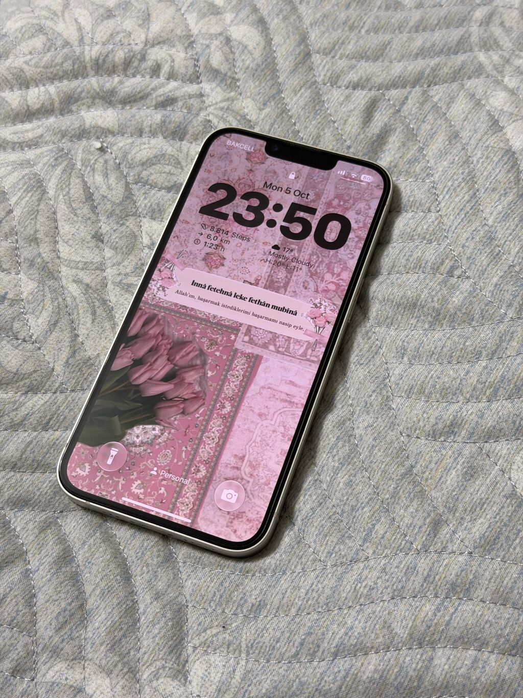 IPhone 13, 128 GB, Ağ, Simsiz şarj, Face ID — Apple iPhone, Bakı