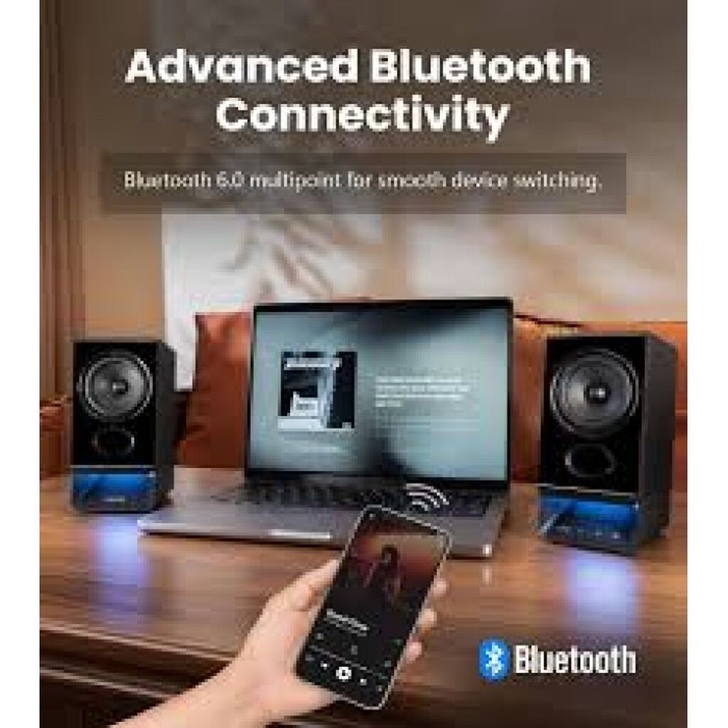 Edifier R20BT 2.0 Bluetooth Dinamik Sistemi - Brend/Model: Edifier — Dinamiklər və akustik sistemlər, Bakı