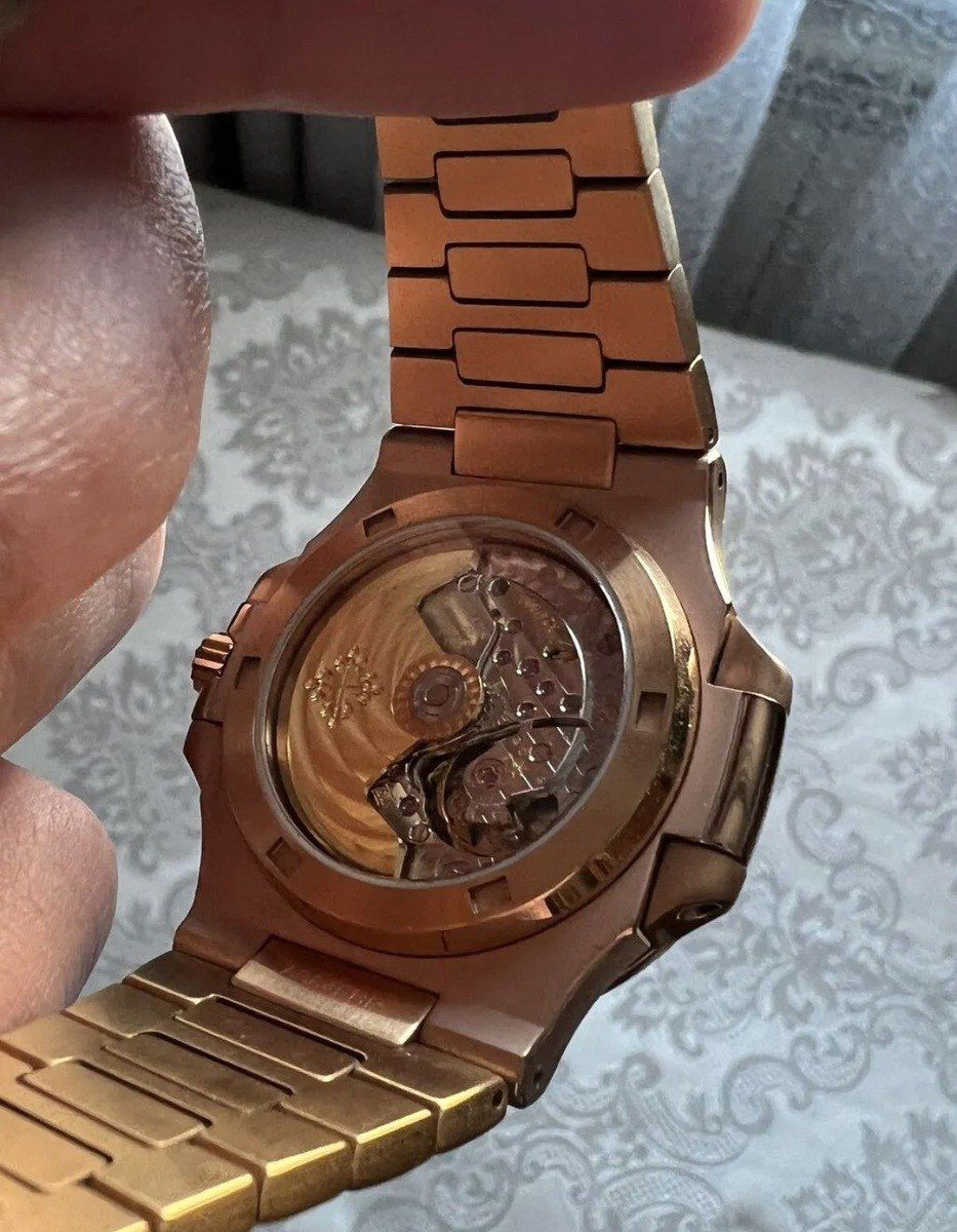 Qol saatı Patek Philippe Naitilus Rose Gold — Şəxsi əşyalar, Bakı (4)