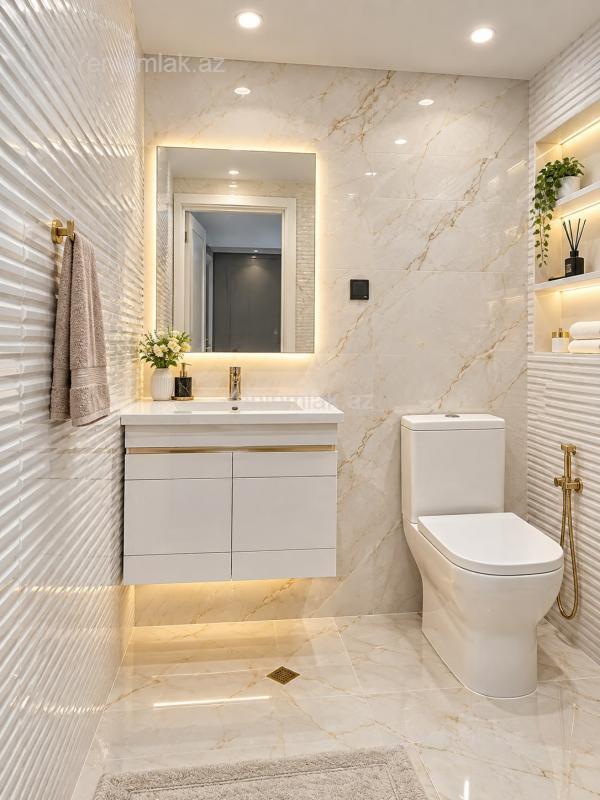 Satılır 2 otaqlı Bina evi menzil (Yeni tikili), 63 m², Xətai rayonu — Mənzil, Bakı (6)