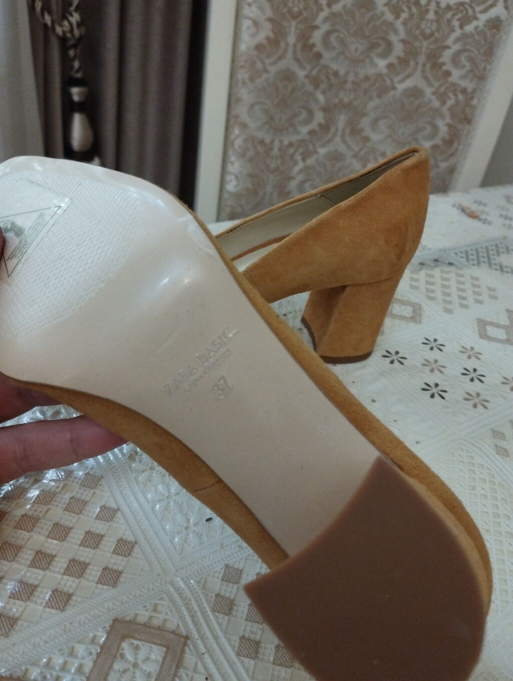 Tuflilər, Zara, Ölçü: 37, rəng - Qəhvəyi, Yeni — Tufl, Bakı (2)