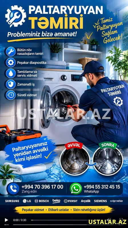Paltaryuyan ustası — Elektrik cihazlarının təmiri və quraşdırılması, Bakı (5)