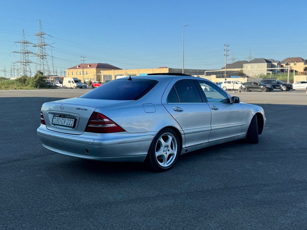 Mercedes S 320, 3.2 L, 2000 il, 400 000 km 90-CV-222 — Avtomobillər, Bakı (4)