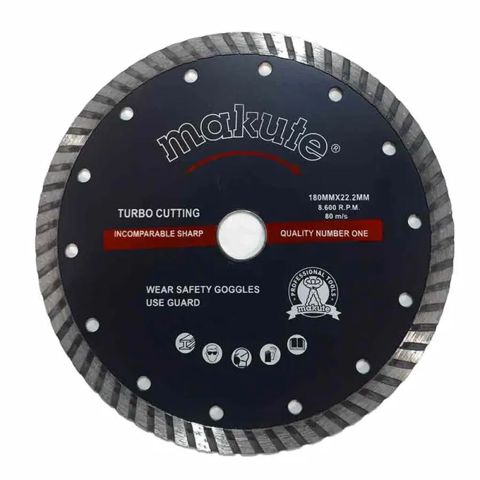 Makute Almaz Disk (180/22 mm) – Tilli (Seqmentli) Beton və Kərpic — Bakı