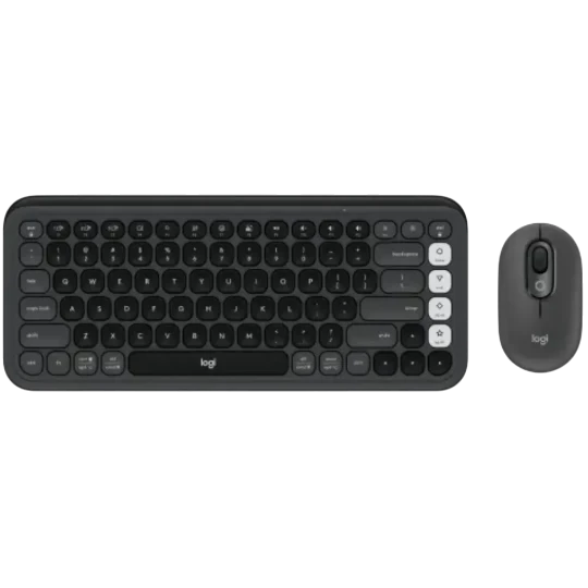 Klaviatura Logitech POP Icon Combo - Graphıt INTNL-973 — Kompüterlər və noutbuklar, Bakı