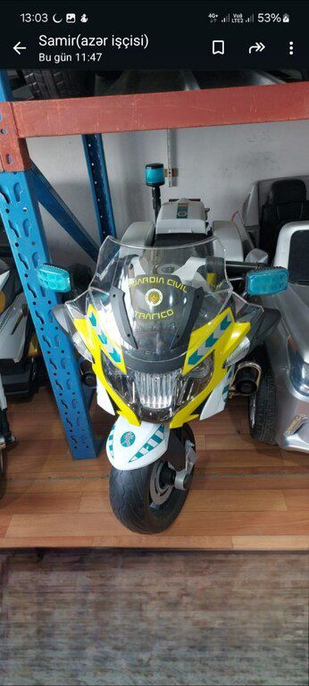 Uşaqlar üçün elektrikli motosikllər — Uşaq avtomobilləri, Bakı (7)