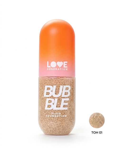 Tonal krem Love Generation Bubble Foundation 01 açıq bej, 30 ml — 21.6 ₼ · Bakı · Mallar Tonal krem Love Generation Bubble Foundation 01 açıq bej, 30 ml — Bakı