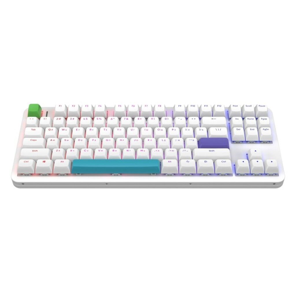 Red Square Alumix TKL Simple RSQ-20050 White – kompakt TKL (87 düymə) — Klaviaturalar və siçanlar, Bakı