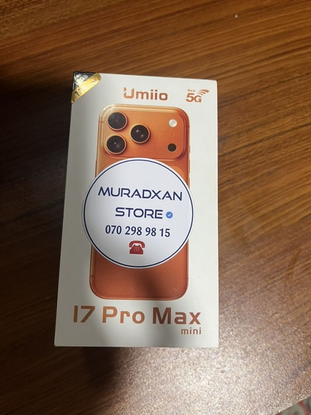 Umiio I7 Pro Max mini – 5G dəstəkli Telfon karobkadır 1ay istifadə — Digər smartfonlar, Lənkəran (4)