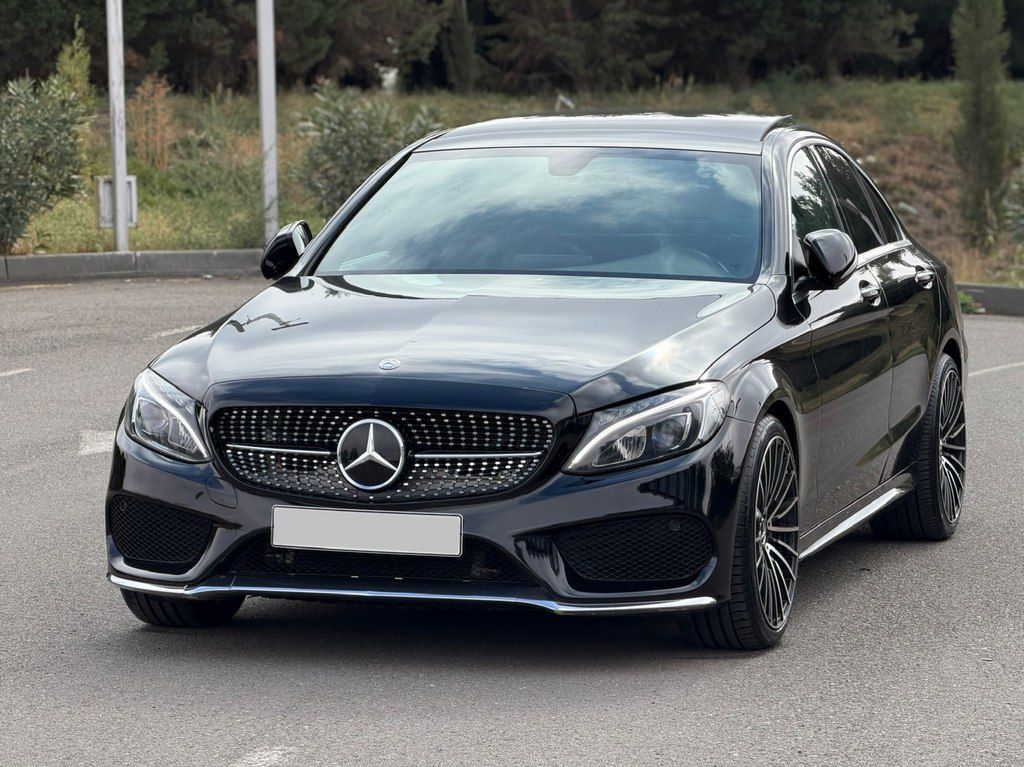 Mercedes C 300, 2.0 L, 2016 il, 117 000 km — Avtomobillər, Gəncə (4)