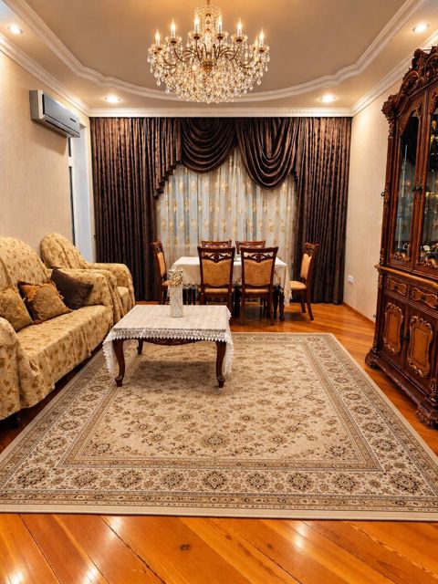 İcarəyə verilir 2 otaqlı yeni tikili 90 m² — Bakı