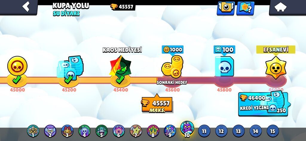Brawl Stars oyun hesabı – yüksək səviyyəli və zəngin kontentli - Kupa — Şəxsi əşyalar, Masazır (3)