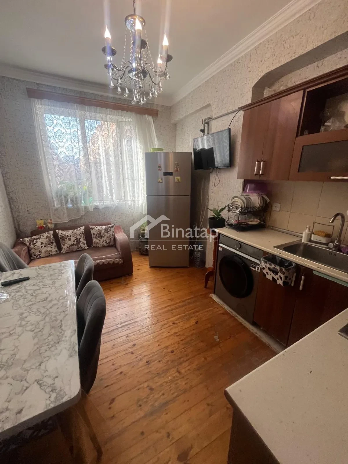 Satılır 2 otaqlı yeni tikili 40 m², Avtovağzal metrosu, Xırdalan şəhəri — Mənzil, Bakı (5)