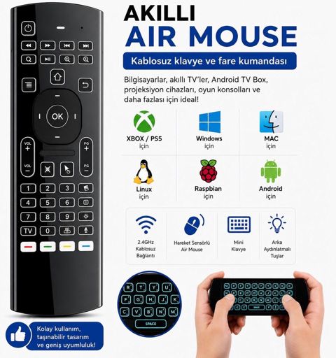 Mouse və klaviaturalı pult unversal controller — 38 ₼ · Bakı · Oyunlar, konsollər və proqramlar Mouse və klaviaturalı pult unversal controller — Bakı