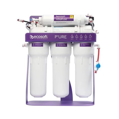 Ecosoft p’ure alkafuse — pompalı 6 mərhələli su filtri Təmiz — Bakı