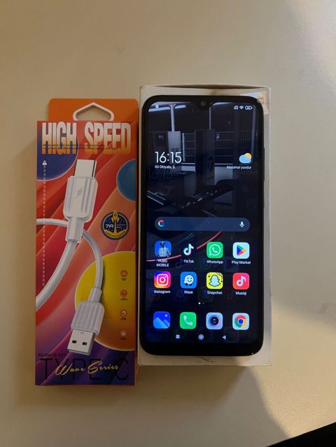 Redmi Note 7, 64 GB, rəng - Qara, Sensor — Bakı