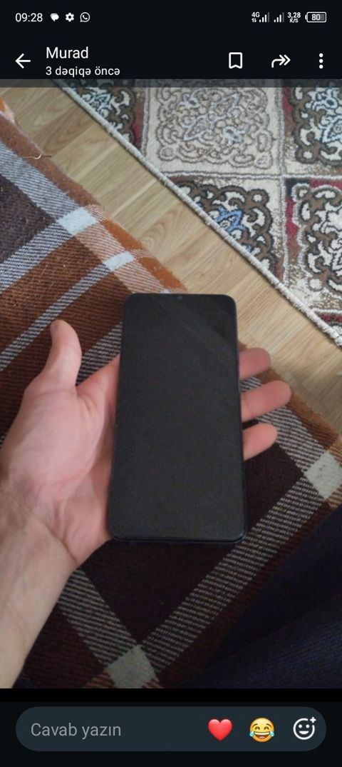 Infinix Hot 30i Mirror Black 128GB/4GB — Bakı