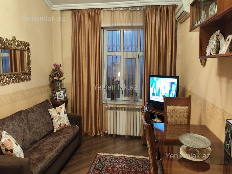Satılır 2 otaqlı Bina evi menzil (Yeni tikili), 90 m², Xətai rayonu — Mənzil, Bakı (5)