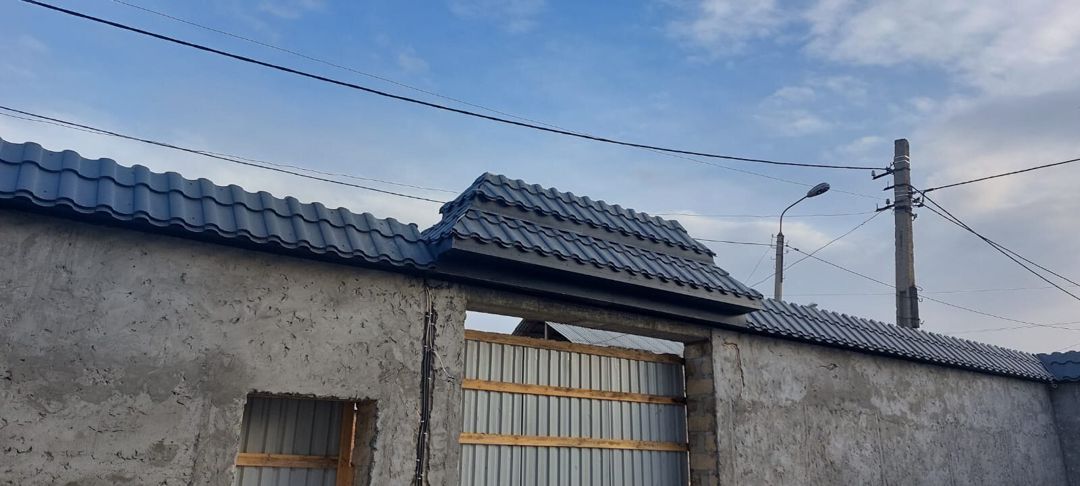 Dam örtüklərinin vurulması — Təmir və inşaat, Gəncə (5)