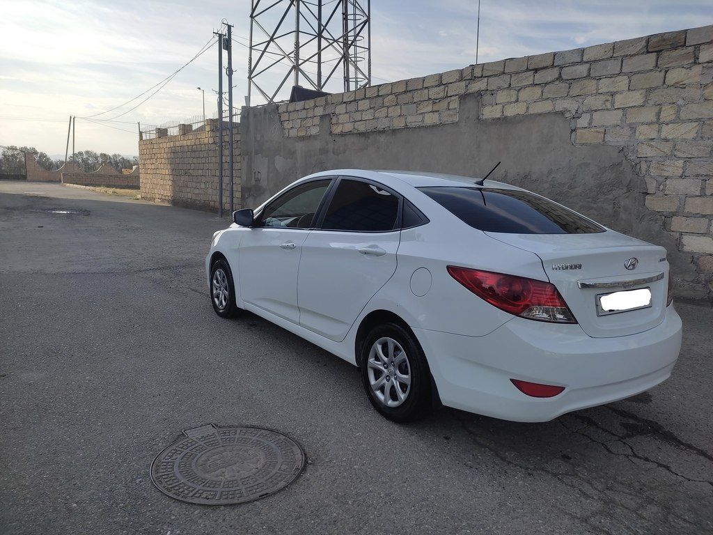 Hyundai Accent, 1.6 L, 2012 il, 206 000 km — Avtomobillər, Gəncə (6)