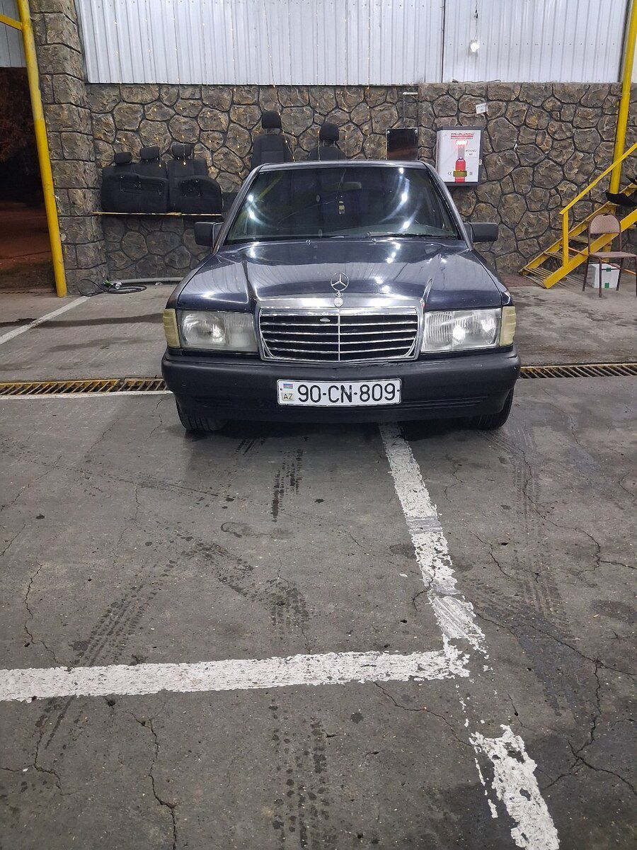 Mercedes 190, 1991 il 90-CN-809 — Avtomobillər, Bakı
