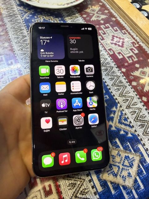 Apple iPhone XS Max Silver 256GB/4GB — Bakı