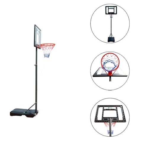 Divara Bərkidilən Basketbol Lövhəsi 136x80 sm – Polikarbonat, Polad — Bakı