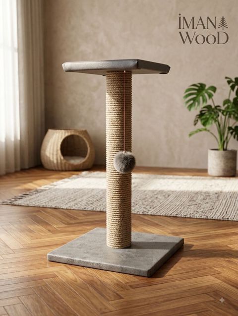 Iman Wood pişik dırmaşma və tirnəmə dirəyi(TƏZƏSİ) - Material — 40 ₼ · Bakı · Digər Iman Wood pişik dırmaşma və tirnəmə dirəyi(TƏZƏSİ) - Material — Bakı