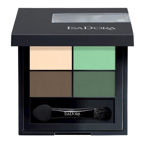 Göz kölgələri paleti IsaDora Eyeshadow Quartet 02 Neo Mint, 3.5 q — Bakı
