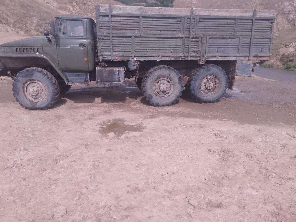 Ural 4320, 11 L, 1990 il, 166 600 km 08-BJ-763 — Yük maşınları, Balakən (8)